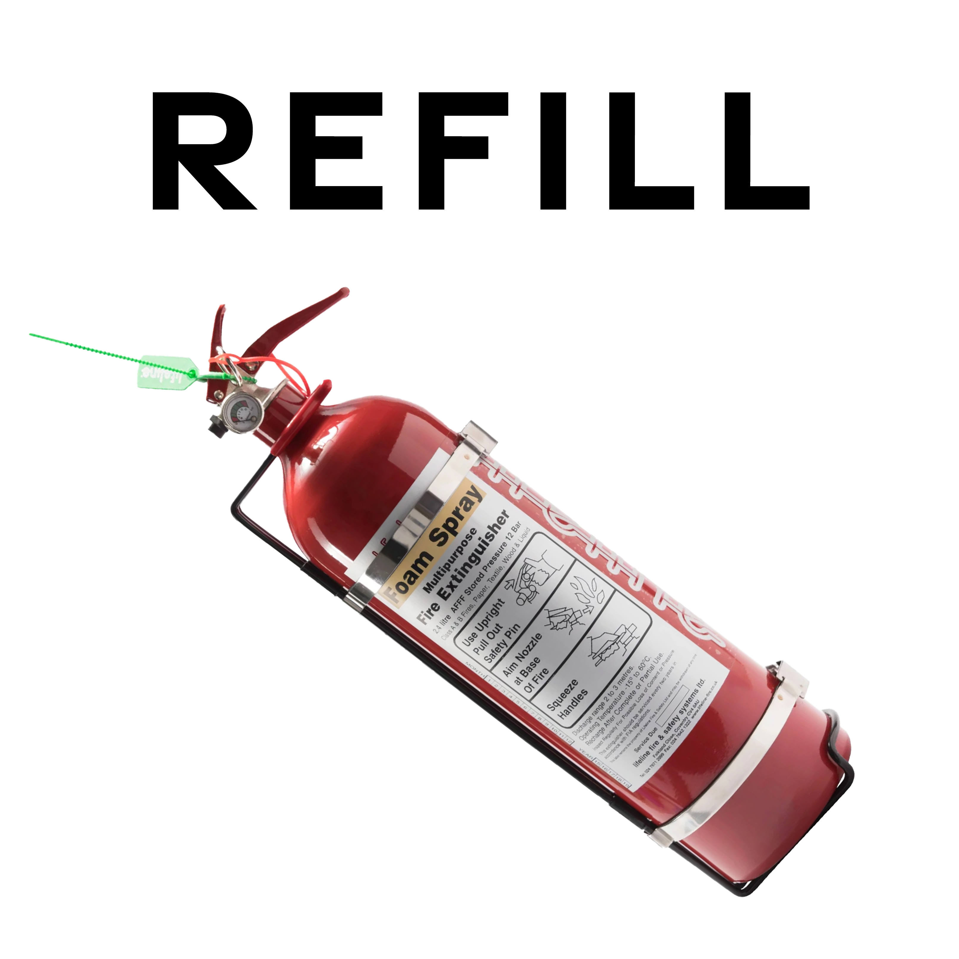 Refill - Lifeline 2.4ltr AFFF Handheld