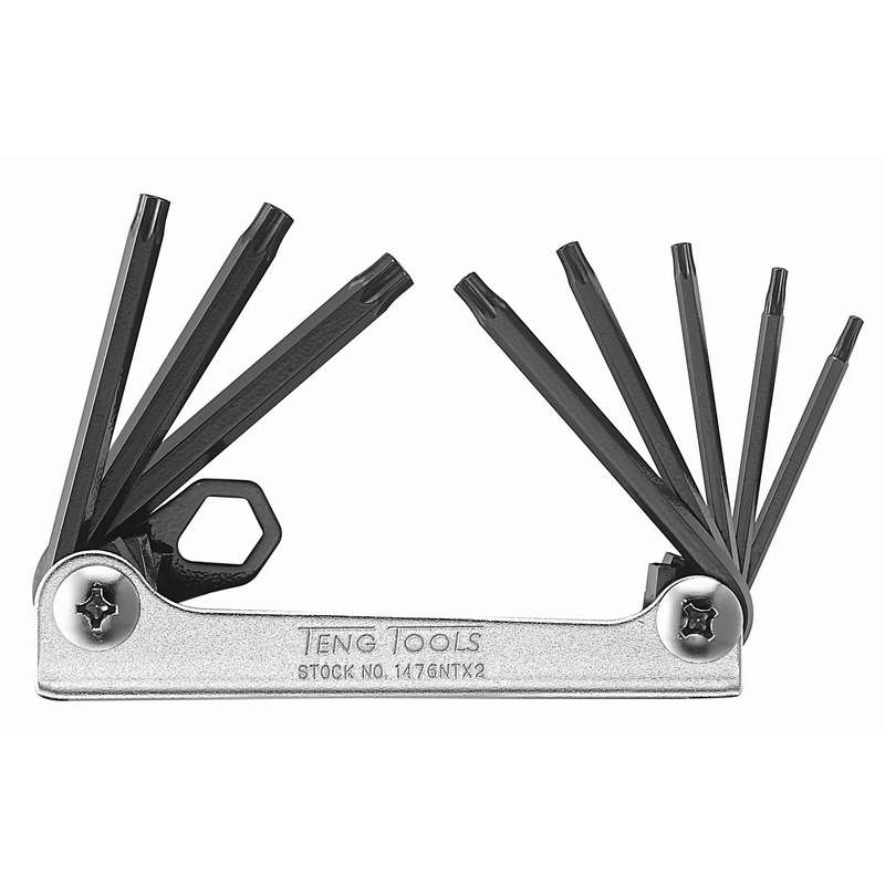 TX Key Set CR-MO Folding 8 Pieces - 1476NTX2