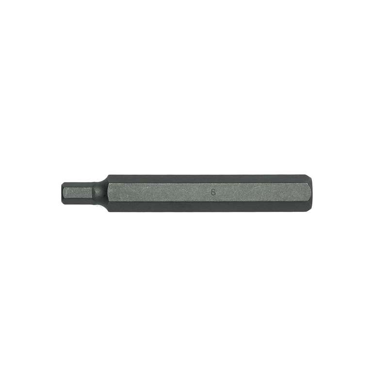 Bit 6mm Hex 75mm length 10mm hex dr - 210806