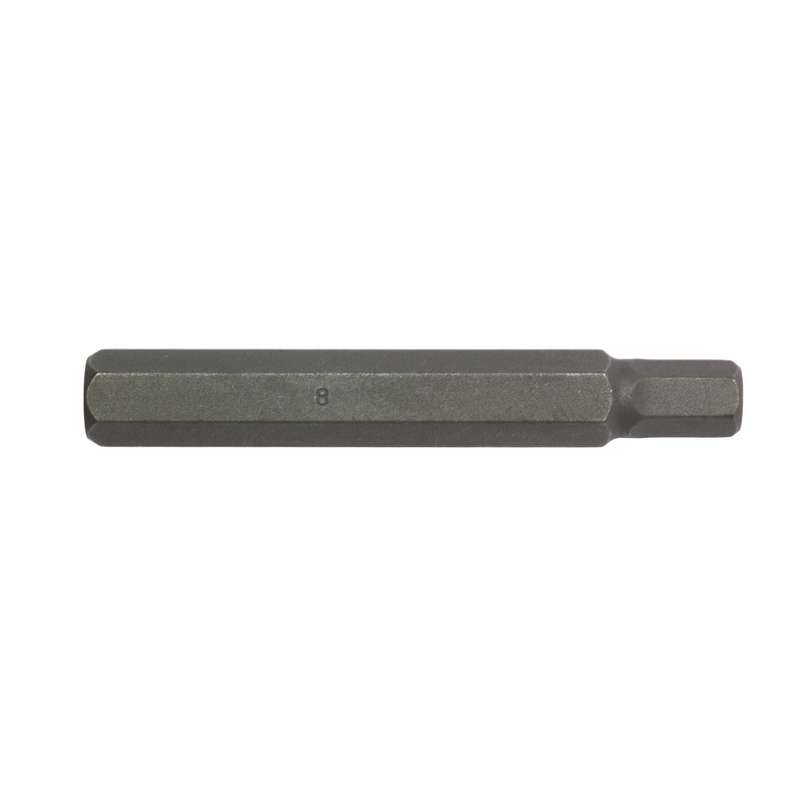 Bit 8mm Hex 75mm length 10mm hex dr - 210808