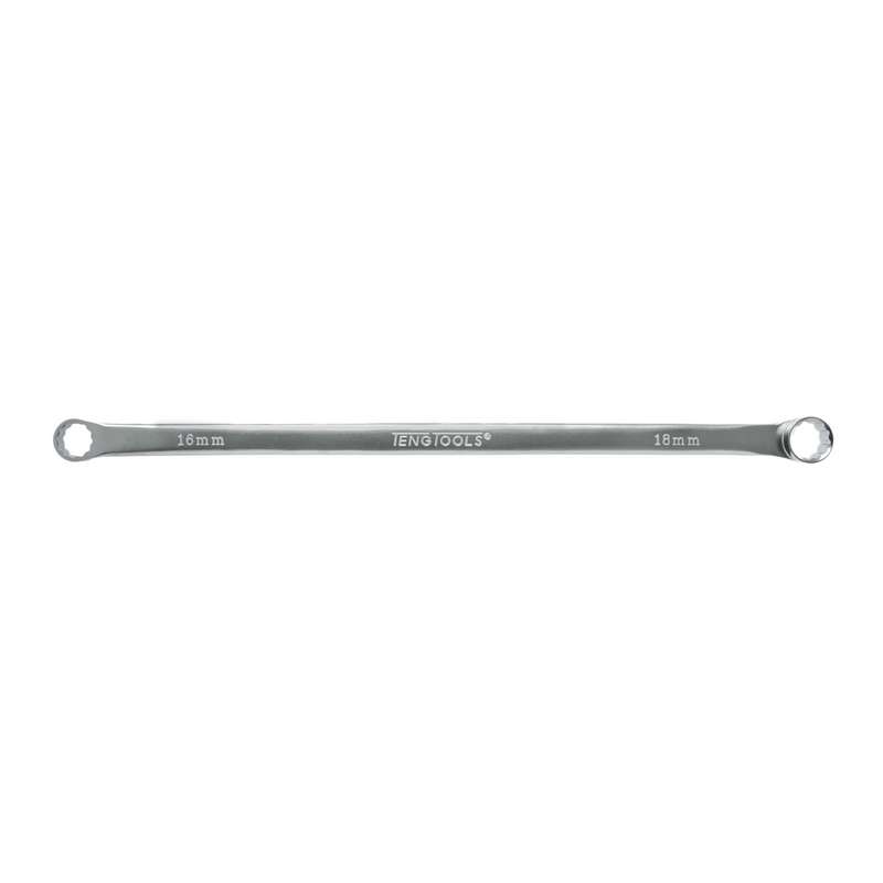 Spanner Long Double Ring 16 x 18mm - 631618FL