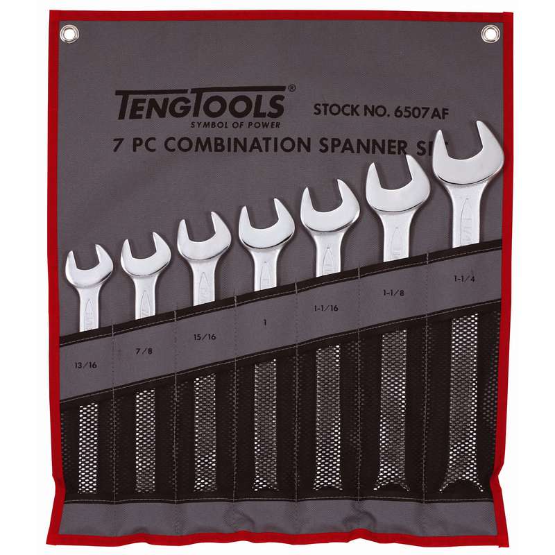 Spanner Set Combination AF 7pcs - 6507AF