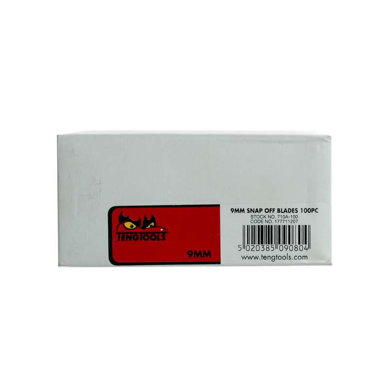 Blades Craft Knife 9mm 100 Pieces - 710A-100