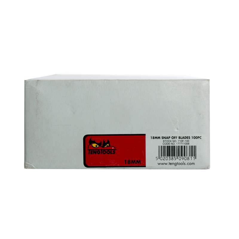 Blades Craft Knife 18mm 100 Pieces - 710F-100