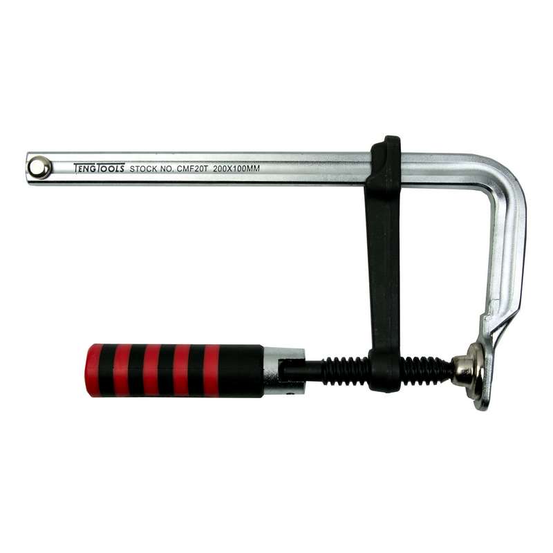 Clamp F Type Swivel Handle 200x100mm - CMF20T