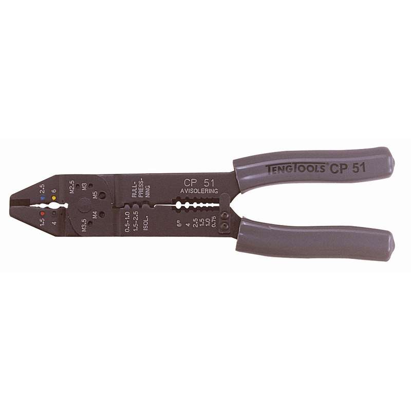 Plier Crimping 9 inch Grey Handle - CP51