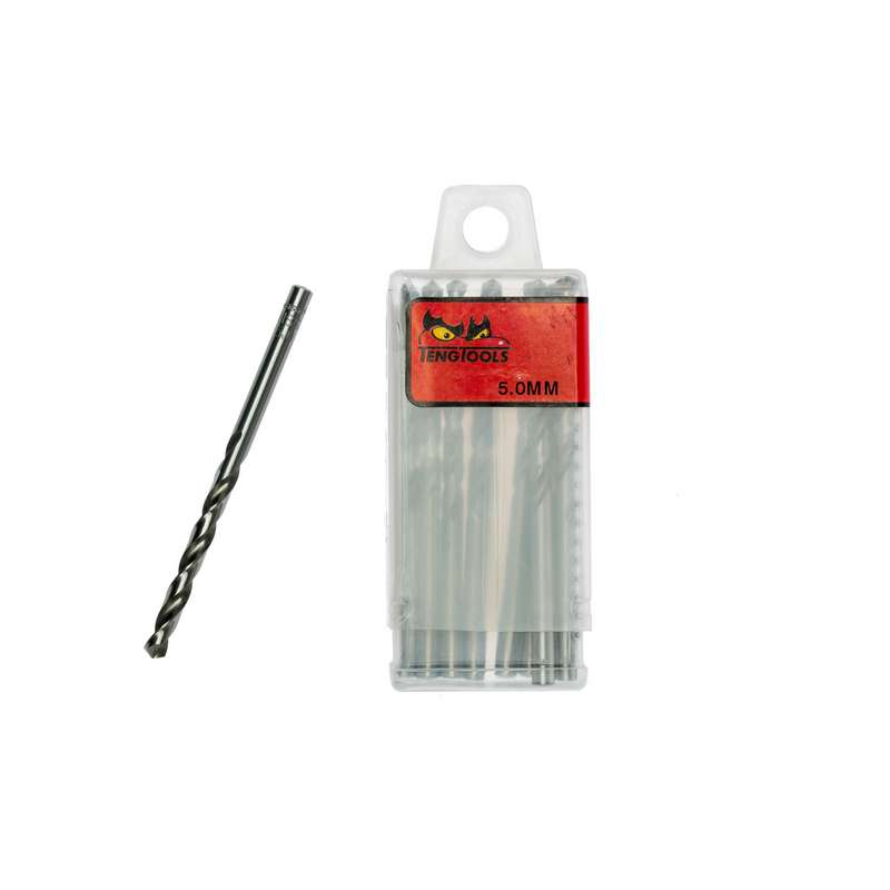 Drill Bits Fully Ground 5.0mm 10 pcs - DBX050