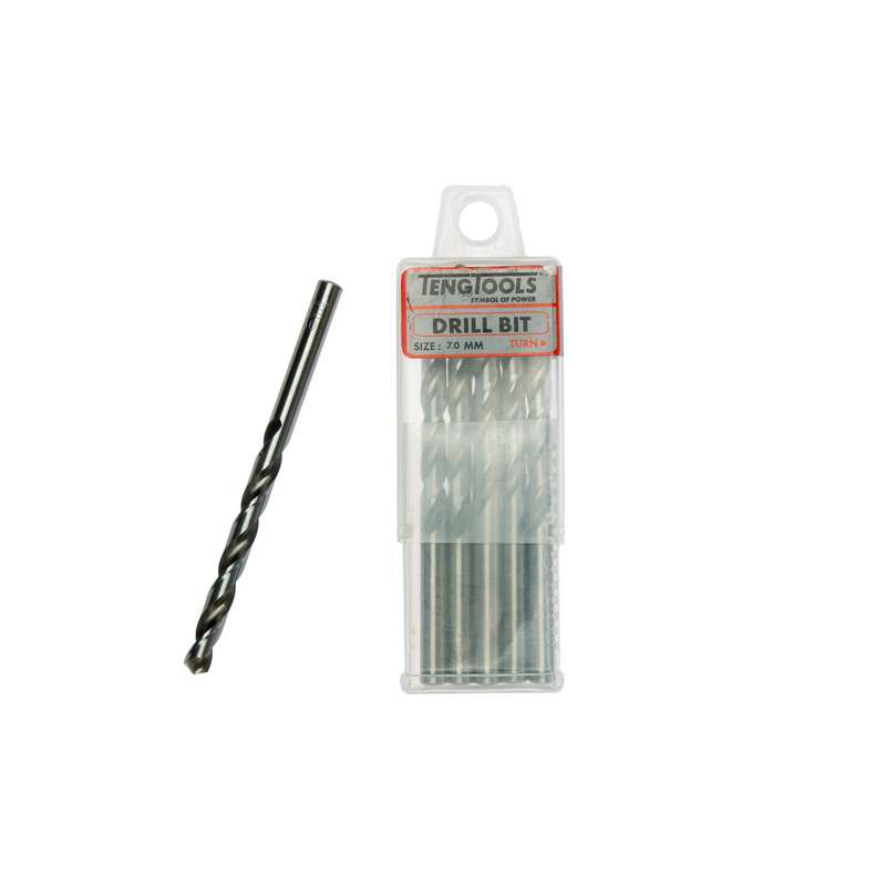 Drill Bits Fully Ground 7.0mm 10 pcs - DBX070