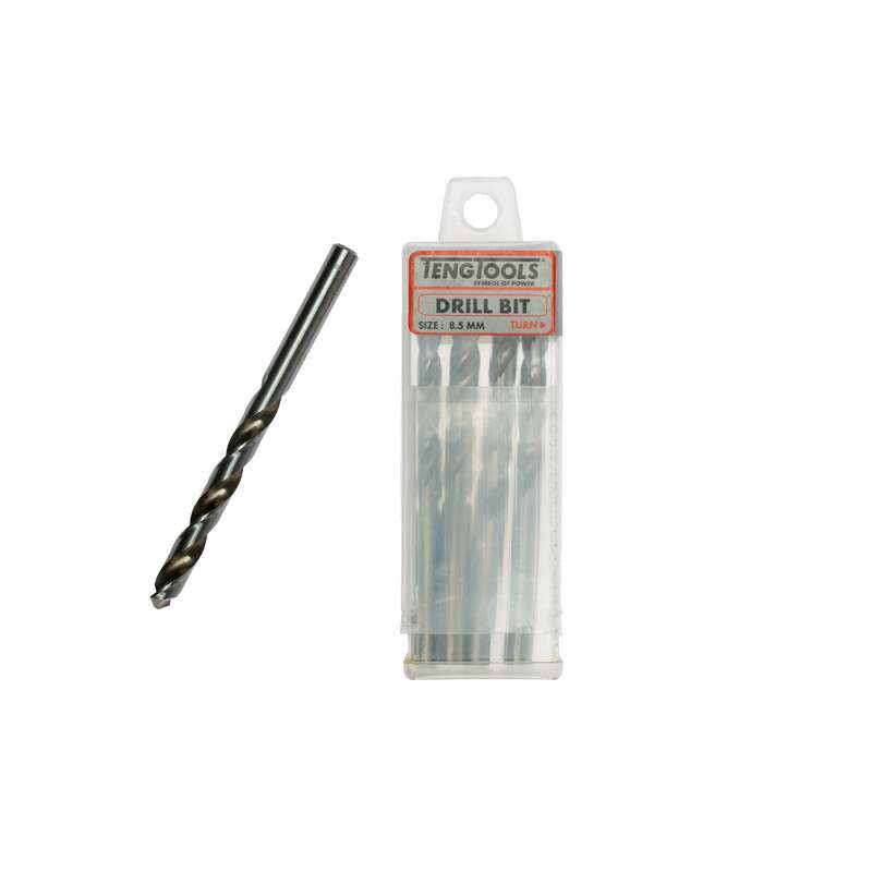 Drill Bits Fully Ground 8.5mm 5 pcs - DBX085