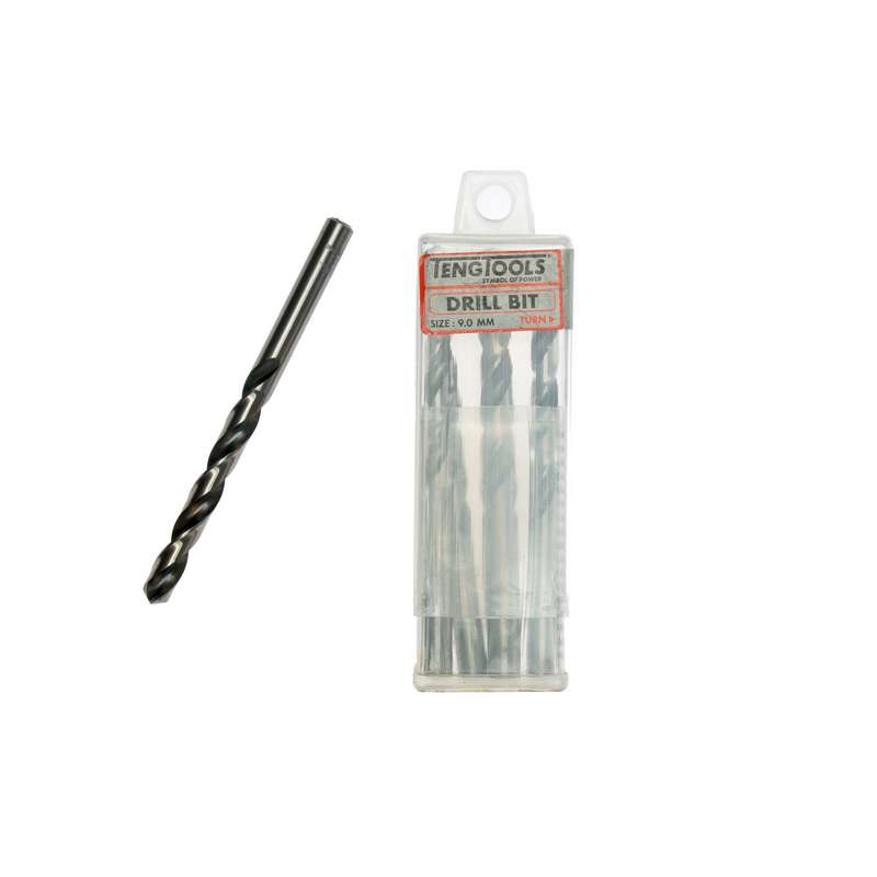 Drill Bits Fully Ground 9.0mm 5 pcs - DBX090