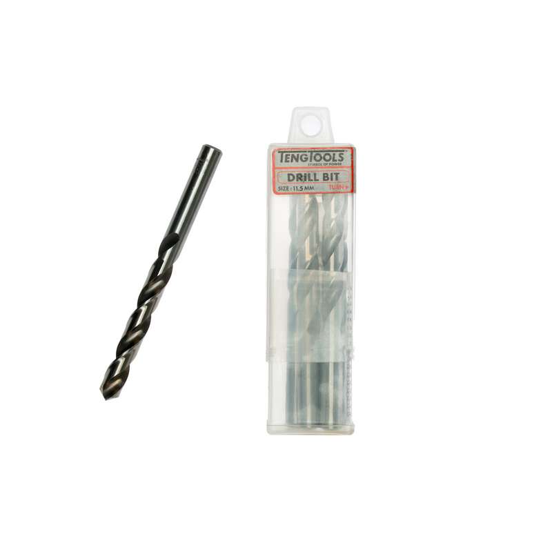 Drill Bits Fully Ground 11.5mm 5 pcs - DBX115