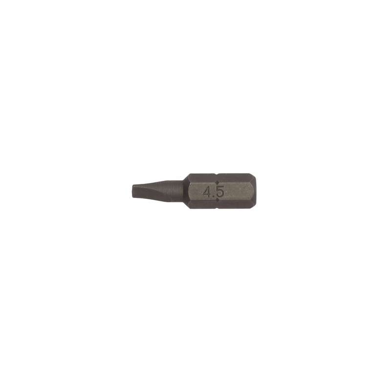 Bit 4.5mm Flat 25mm 1/4 Hex dr 3pcs - FL2506B03