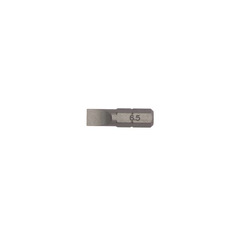 Bit 6.5mm Flat 25mm 1/4 Hex dr 3pcs - FL2512A03