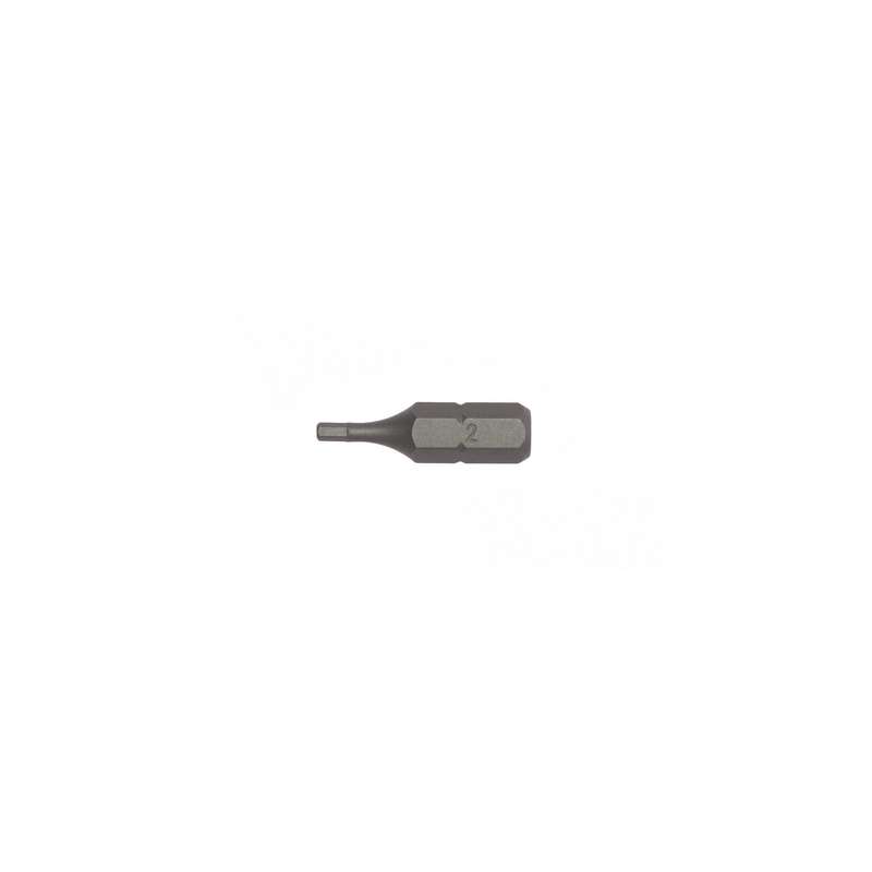 Bit 2mm Hex 25mm Length 1/4 Hex 3 pcs - HEX2500203