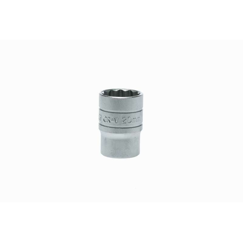 Socket 1/2 inch Drive 12 Point 20mm - M120520-C