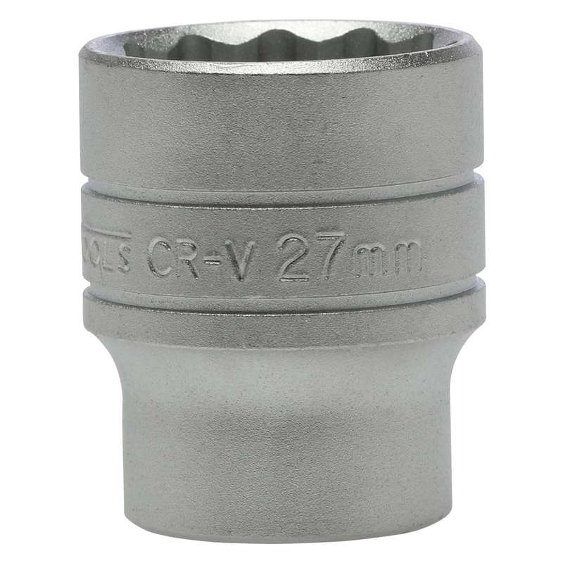 Socket 1/2 inch Drive 12 Point 27mm - M120527-C
