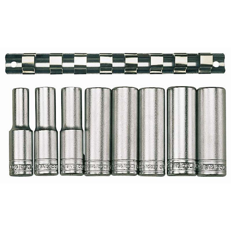 Socket Set Deep 1/2 inch dr 8 Pieces - M1207