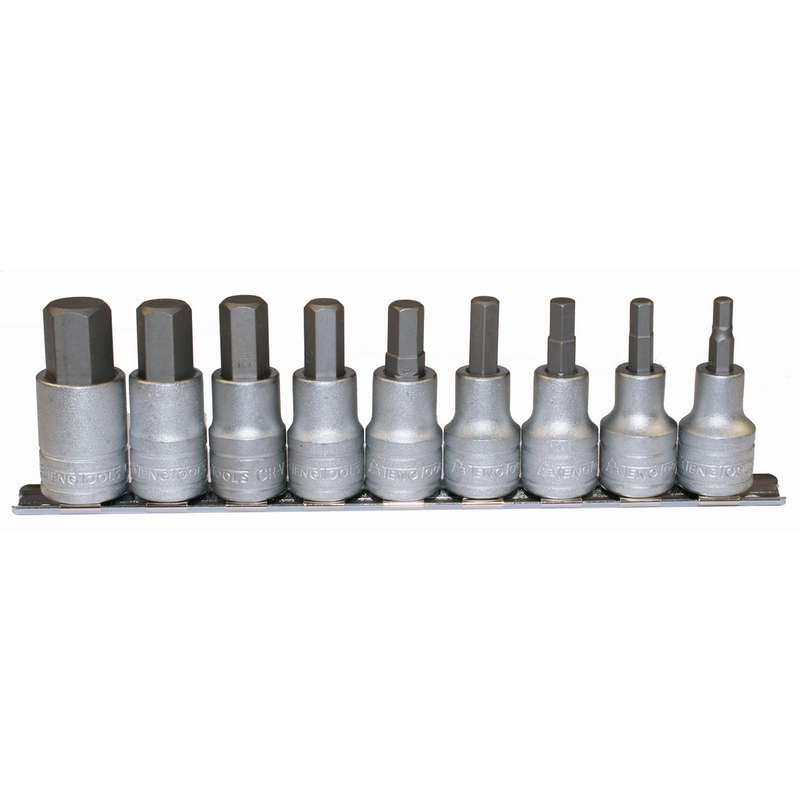 Socket Set 1/2in Drive Metric Hex Bit - M1212