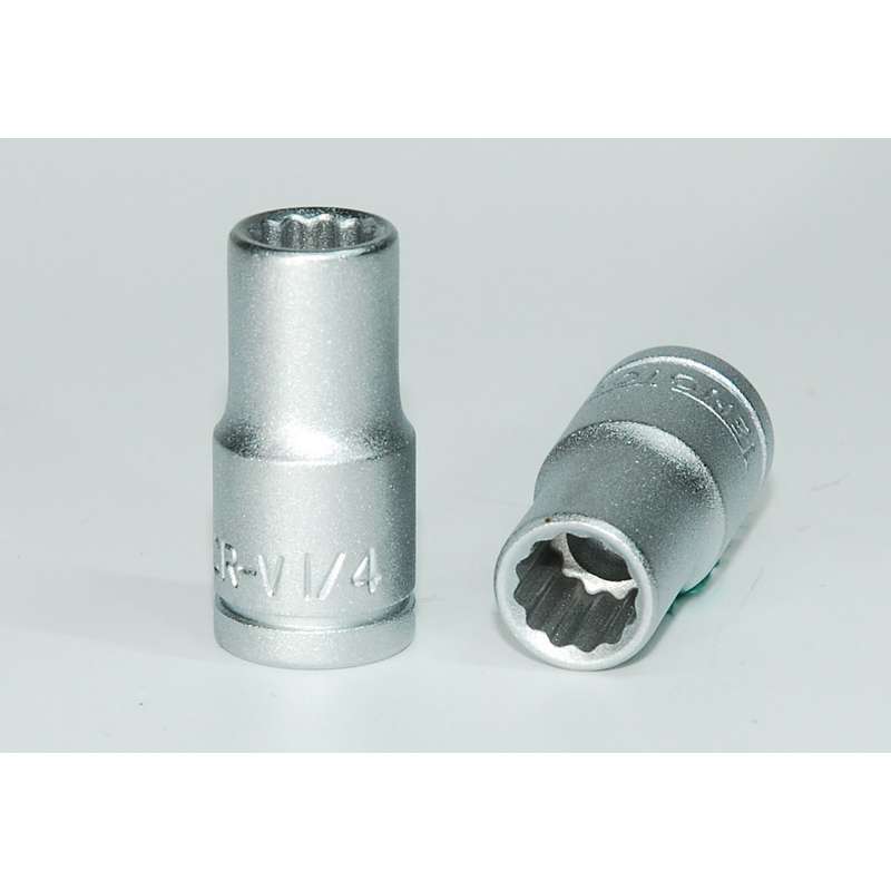 Socket 1/4 inch Drive 12pt 1/4 inch - M14010812-C