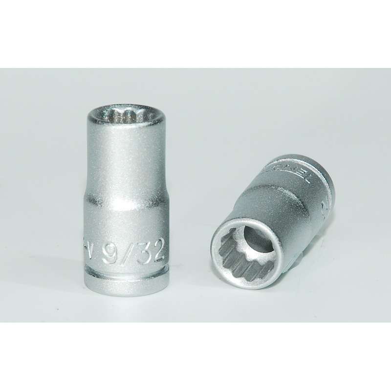 Socket 1/4 inch Drive 12pt 9/32 inch - M14010912-C
