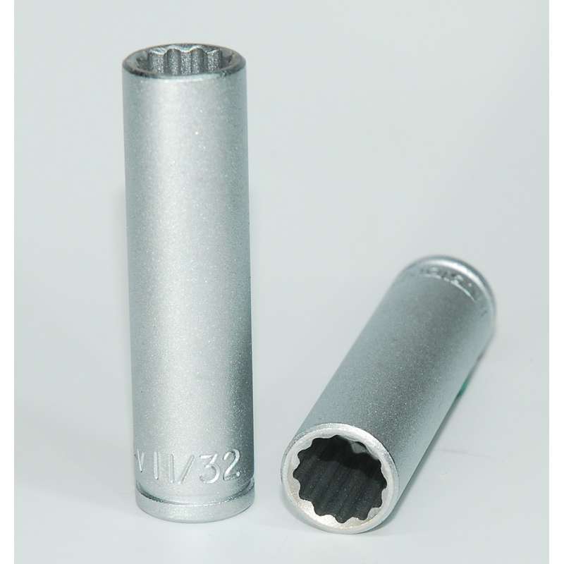 Socket Deep 1/4 in Dr 12pt 11/32 in - M14021112-C