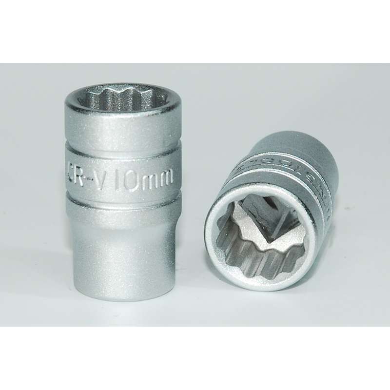 Socket 1/4 inch Drive 12pt 10 mm - M14051012-C