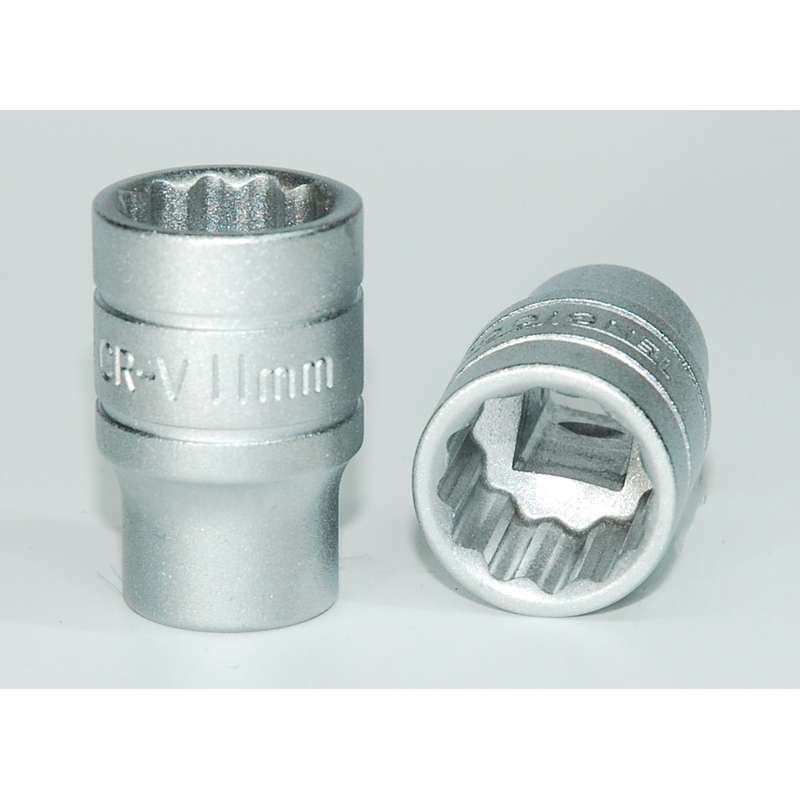 Socket 1/4 inch Drive 12pt 11 mm - M14051112-C