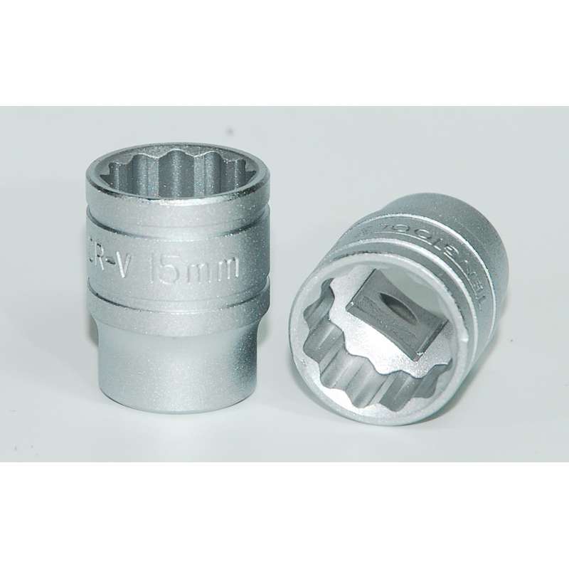 Socket 3/8 inch Drive 12pt 15 mm - M38051512-C