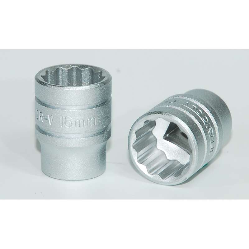Socket 3/8 inch Drive 12pt 16 mm - M38051612-C