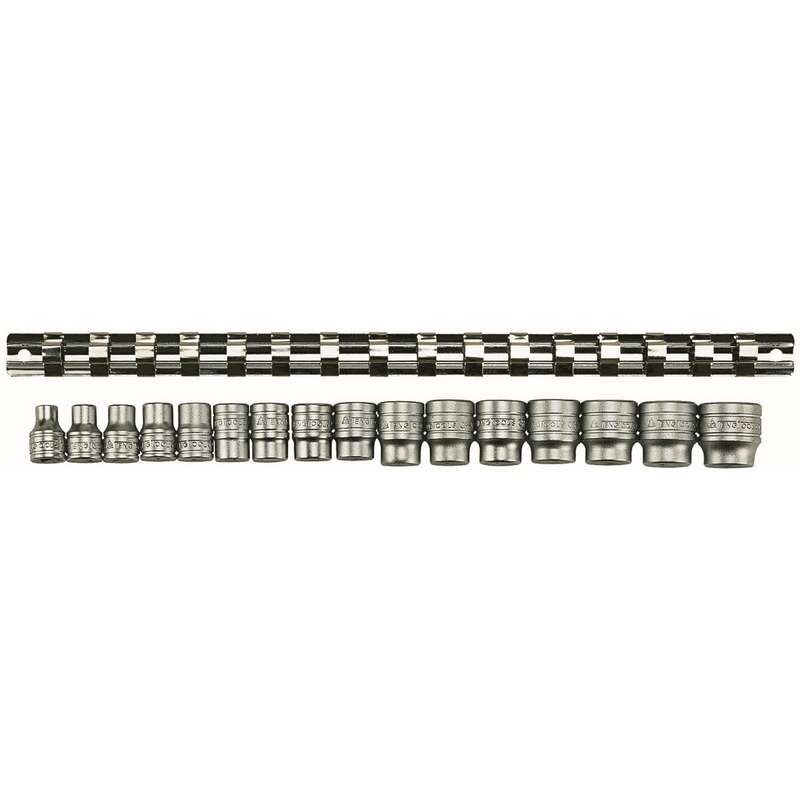 Socket Set 3/8in Drive MM 16 Pieces - M3816