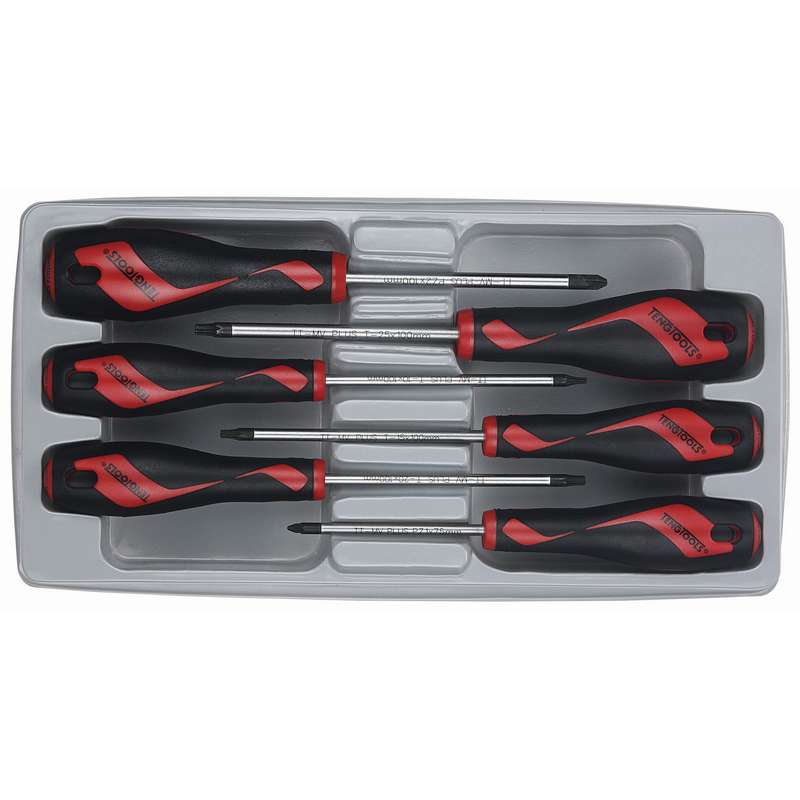 Screwdriver Set 6 Pieces PZ, TX - MD906N2