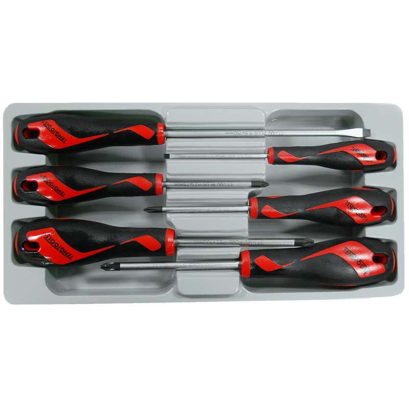 Screwdriver Set 6 Pieces Flat, PH - MD906N3