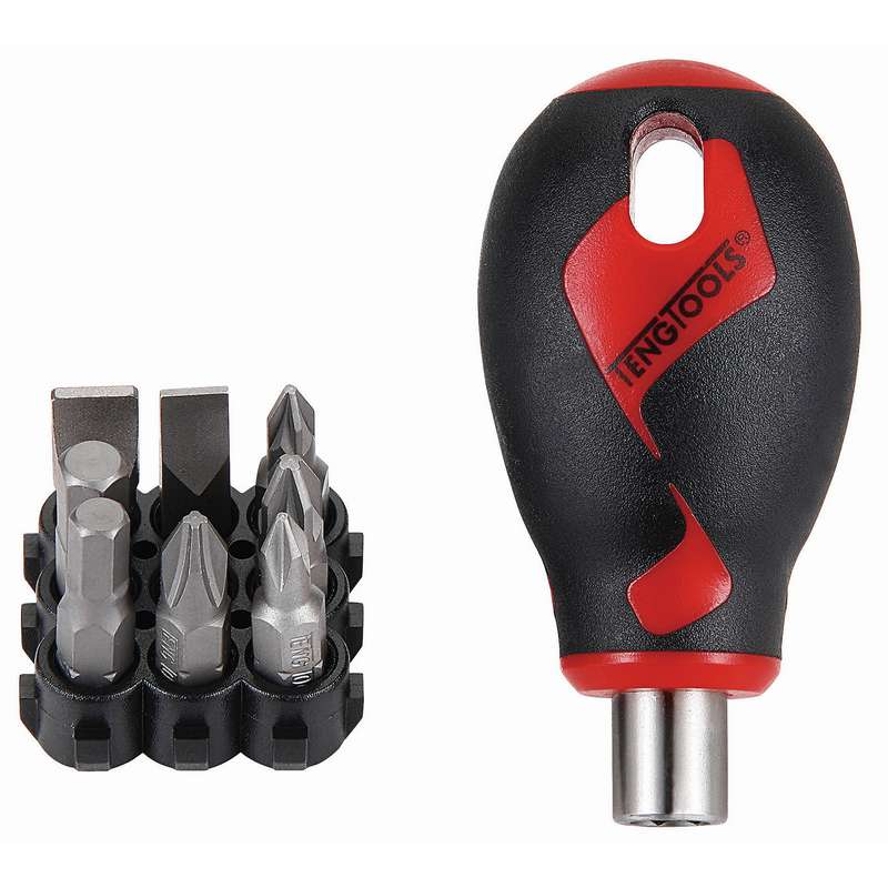 Bits Driver Set Stubby 1/4in Hex dr - MD908N