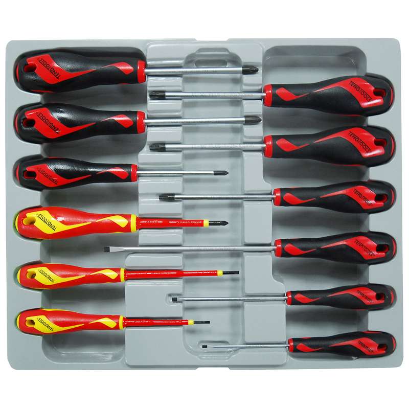Screwdriver Set 12 Pieces incl TX - MD912N1