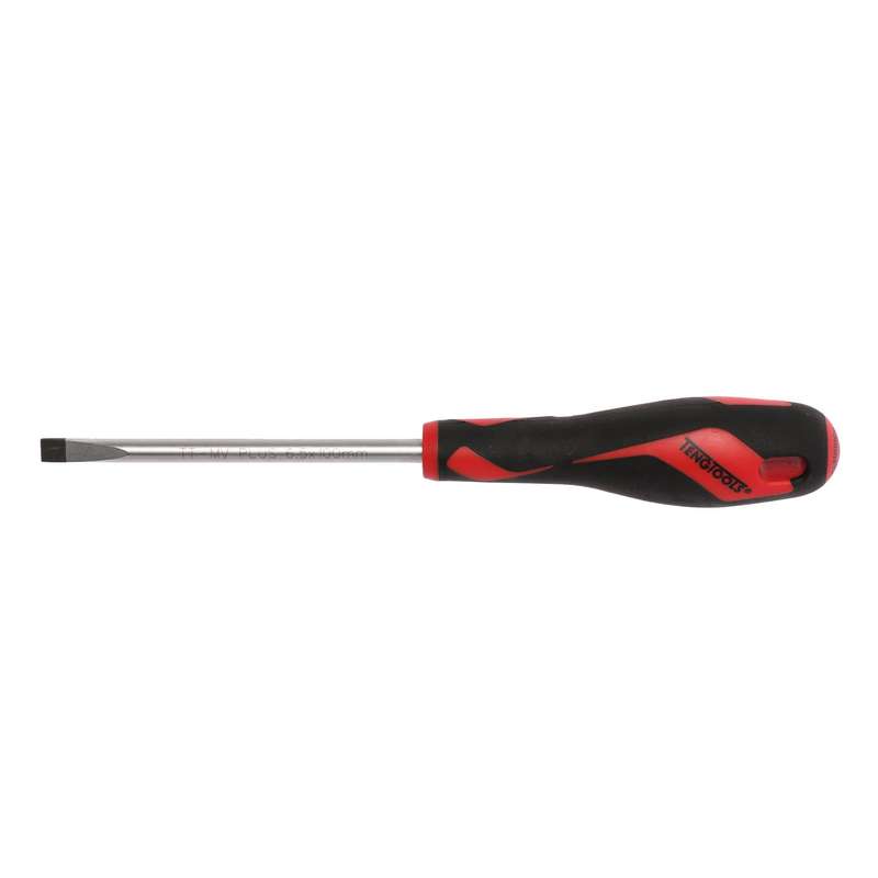 Screwdriver 6.5 x 100mm Flat M Handle - MD928N4