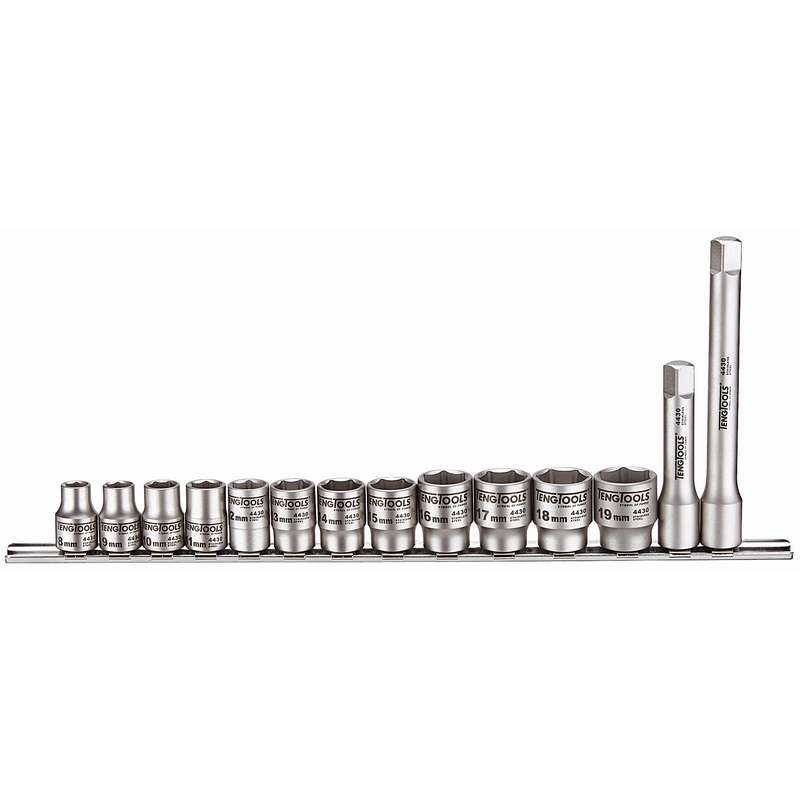 Socket Set 3/8in Drive MM Stainless - MS3814