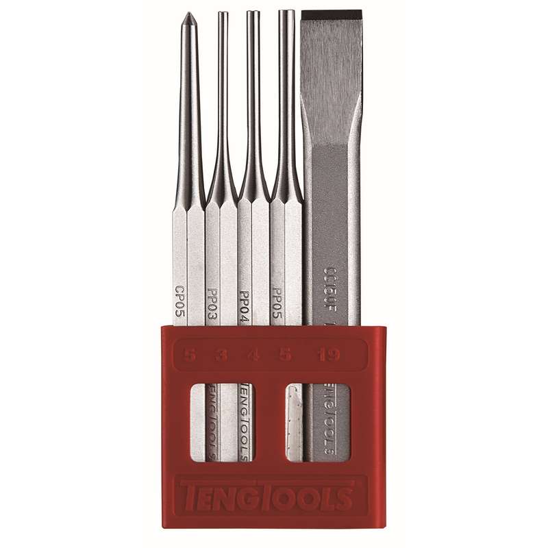 Punch and Chisel Set 5 Pieces - PCX05
