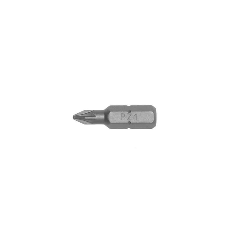 Bit PZ1 25mm 1/4 Hex Drive 10 Pieces - PZ2500110
