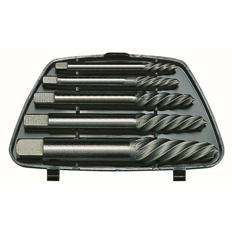 Screw Extractor Set Spiral 5 Pieces - SE05