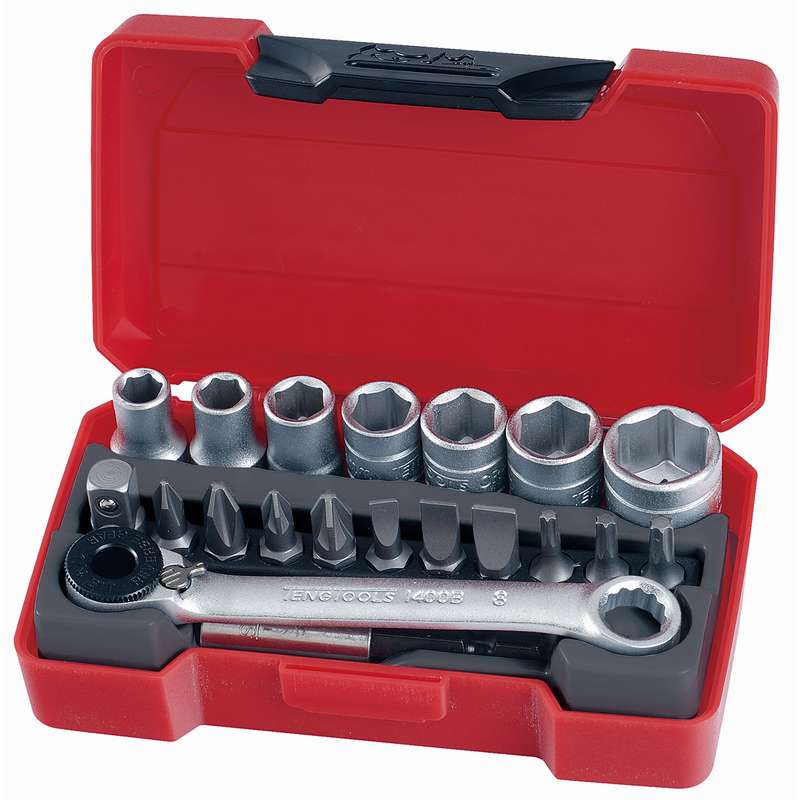 Socket Set 1/4in Drive MM 20 Pieces - T1420