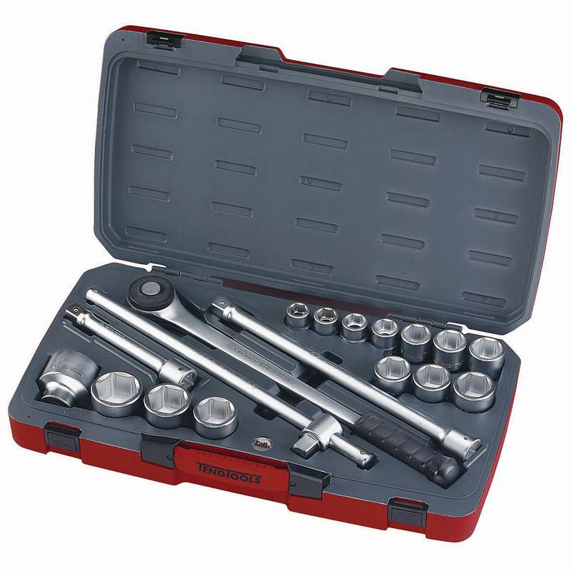 Socket Set 3/4in Drive MM 18 Pieces - T3418-6