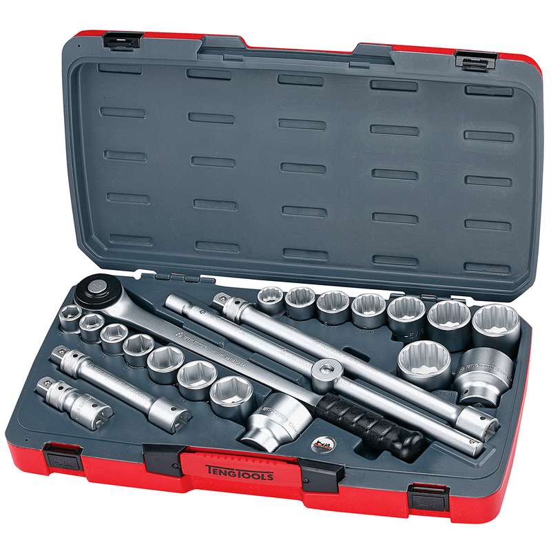 Socket Set 3/4in Drive MM 22 Pieces - T3422S