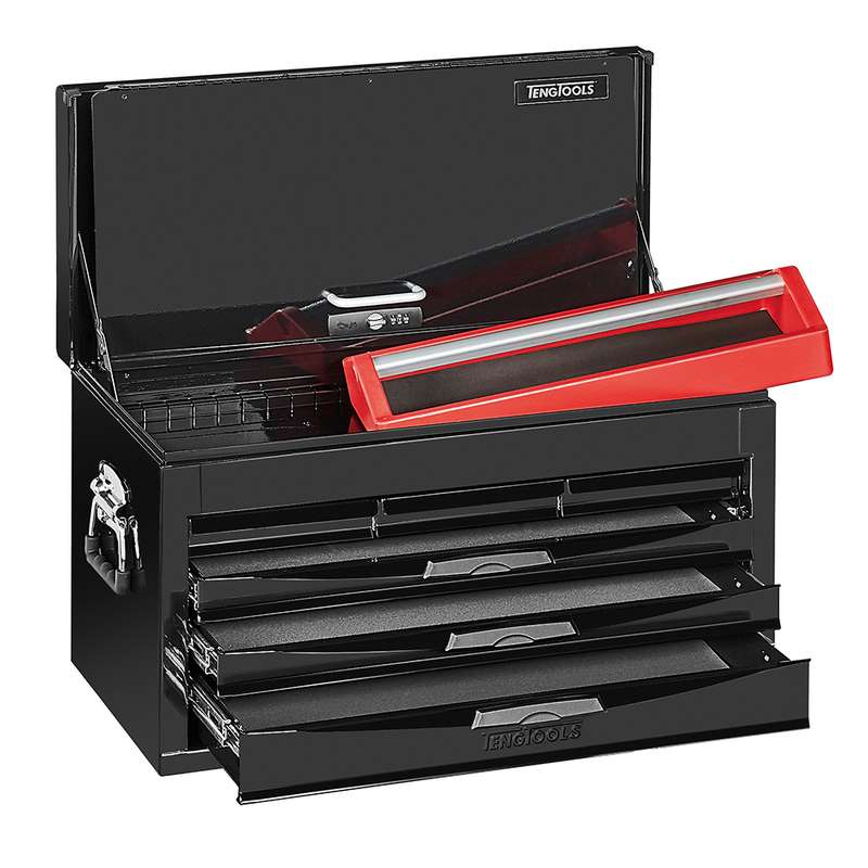 Tool Box Top Box 6 Drawer Black - TC806NBK
