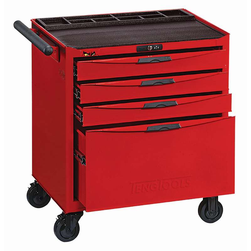 Tool Box Roller Cabinet 4 Drawer - TCW804N
