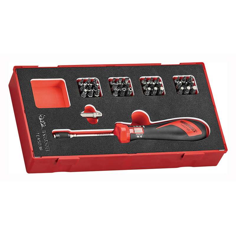 Torque Screwdriver Set 38 Pieces - TEASD38