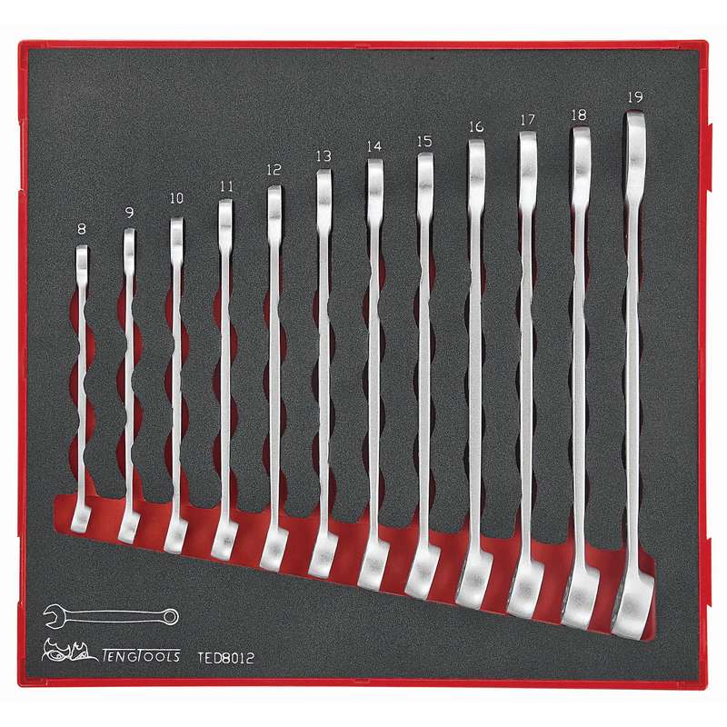 Spanner Set Anti Slip MM 12pcs EVA - TED8012