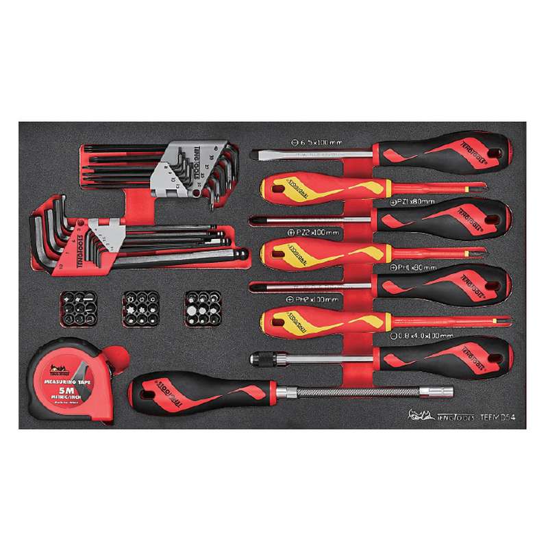 Screwdriver Set 54 Pieces - TEFMD54
