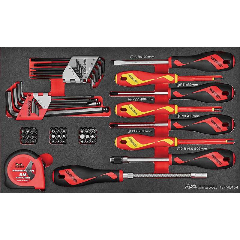 Screwdriver Set 54 Pieces - TEFMDI54