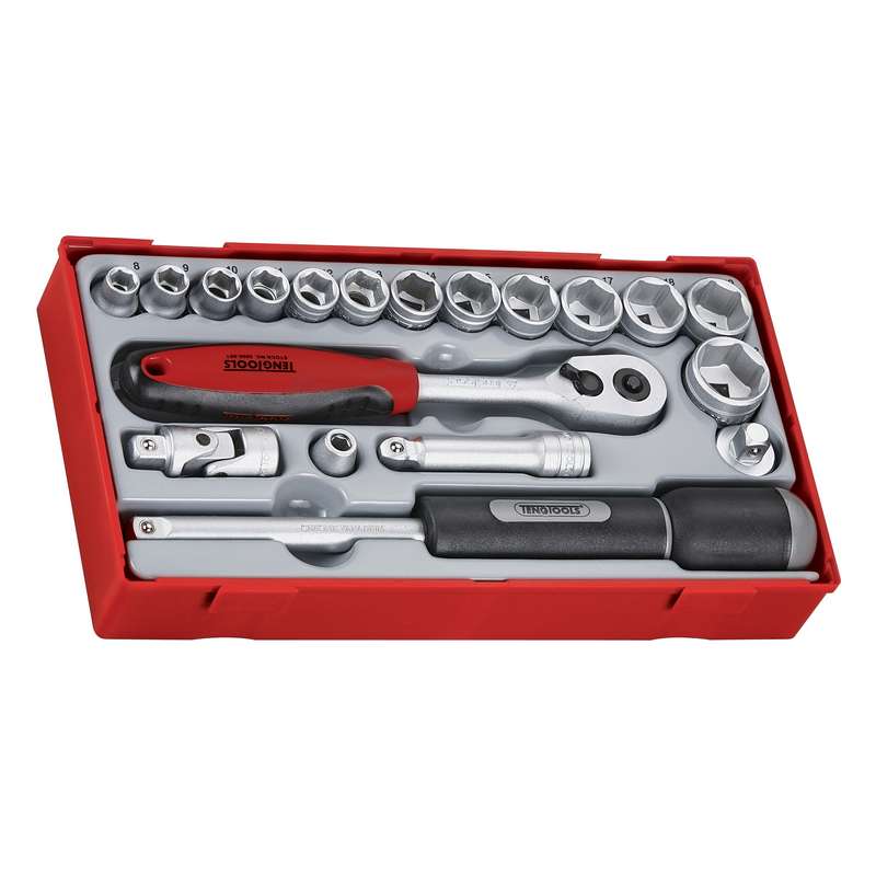 Socket Set 3/8 inch Drive 19 Pieces - TT3819