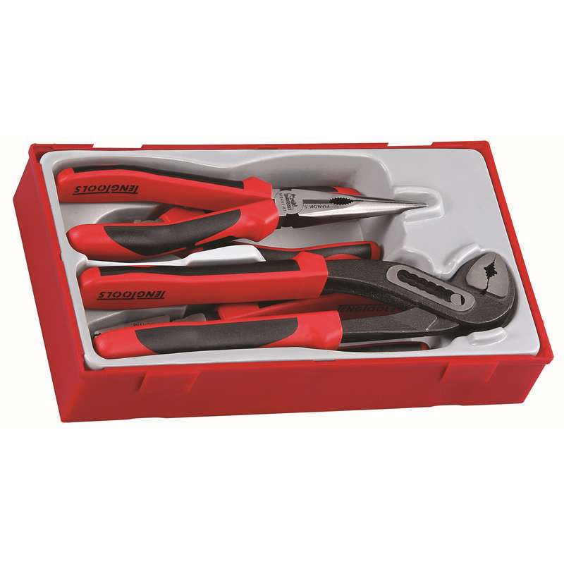 Plier Set TPR Grip 4 Pieces - TT440-T